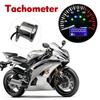 Universeller 12V Motorrad Tacho LED Digitaler Drehzahlmesser Flüssigkristall Instrument Anzeige Kilometerzähler mit Tankanzeige