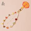 Putuo Mountain Blessing Phone Chain Keychain Cute Beaded Wrist Strap for Women Girls Best Friendship Birthday Gift for Her