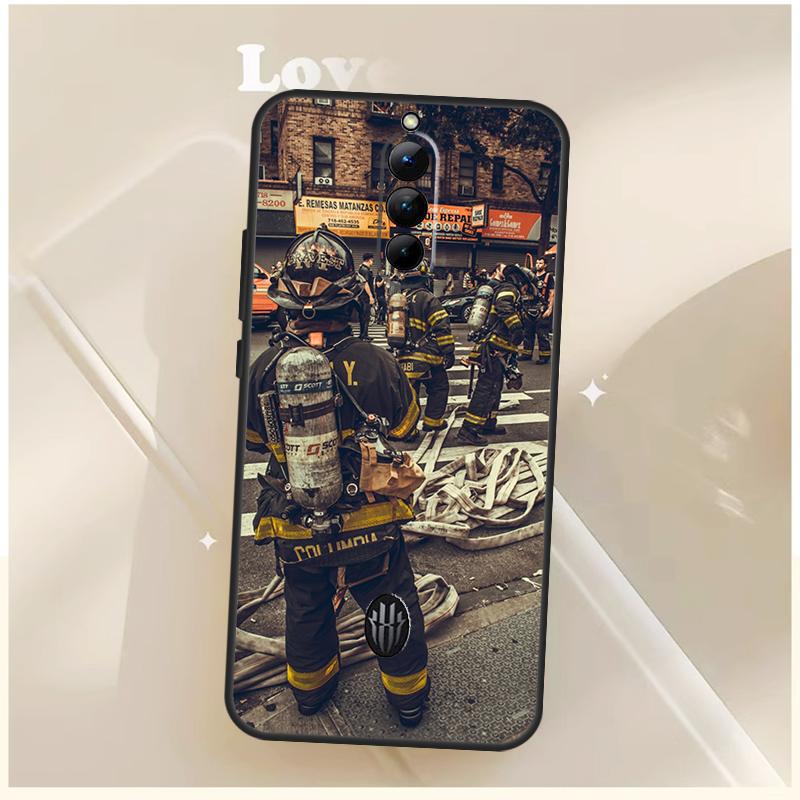 

Firefighter Heroes Case For ZTE Nubia Red Magic 10S 6S 7S 8S 9S 6 7 Pro For RedMagic 8 9 10 11 Pro Plus Cover Red Magic 8 Pro Plus