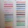 1cm Solid Color Plaid Ribbon for Cake Box Packaging and Decoration