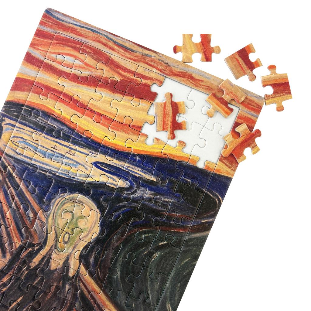Jigsaw Edvard The B5 70 Pieces Puzzle Munch, Scream, Size,