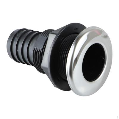 Through-hull Fitting, Deck Drain, Overflow Connection, Suitable for Bilge
