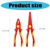 1000V Insulated Plastic Pliers for Electrical Work Instrument Installation and Circuit Repair Multifunction Hand Tool