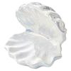 Delicate Ceramic Seashell Jewelry Tray Decorative Ring Holder Organizer For Bathroom Bedroom Dresser Home Decor