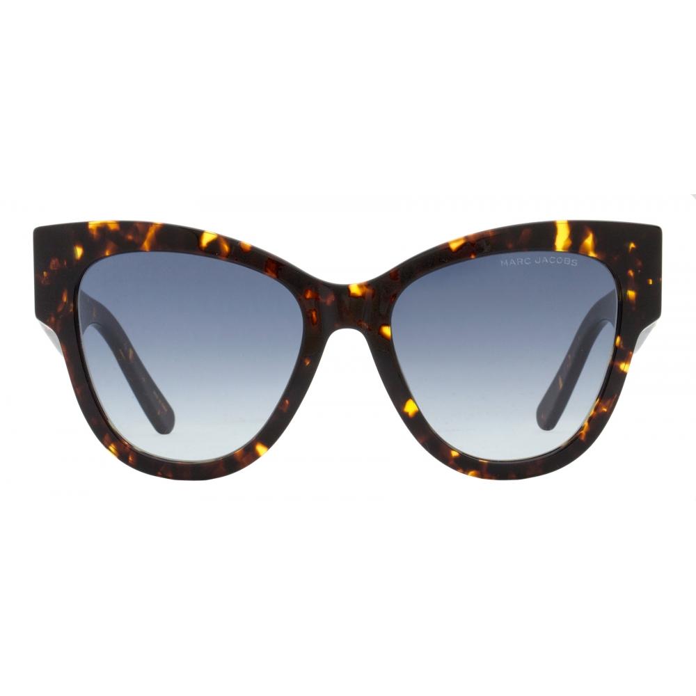 Marc JacobS Women S Double J Logo SunglaSSeS Marc 697 S 08608 Havana 53mm 08608