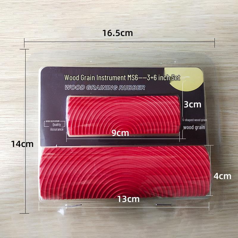 

3-Inch and 6-Inch Wood Grain Roller Texture Paint Tool Set