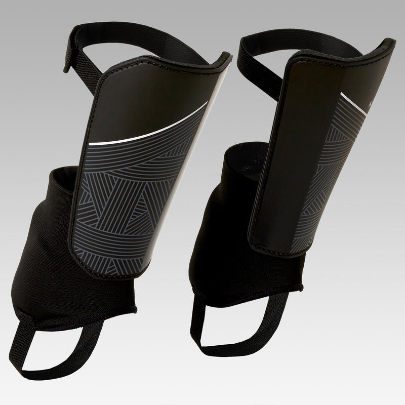 Decathlon Football Shin Guards with Ankle Protection