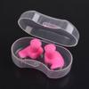 1 Pair Swimming Earplugs Silicone Waterproof Non-Slip Ear Plugs Friendly To Skin Noise Reduction Ear Plugs Swim Training Equipment