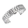 Solid Stainless Steel Watch Strap Universal Watch Chain Butterfly Clasp Watch Bracelet 12 14 13 15 17 18 19 20 22mm