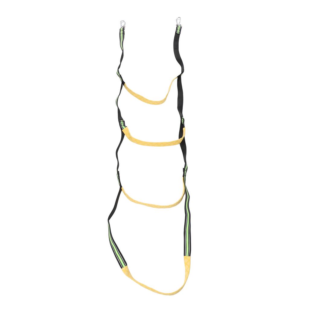 4 Stufen Bootsseilleiter Bootsfaltleiter Badeleiter für Segelboot Kajak Kanufahren Fluoreszierend