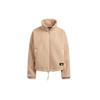 (WMNS) Wip Shp Trcltp Logo Embroidered Lamb's Wool Stand Collar Jacket Apricot Color Women's H24177