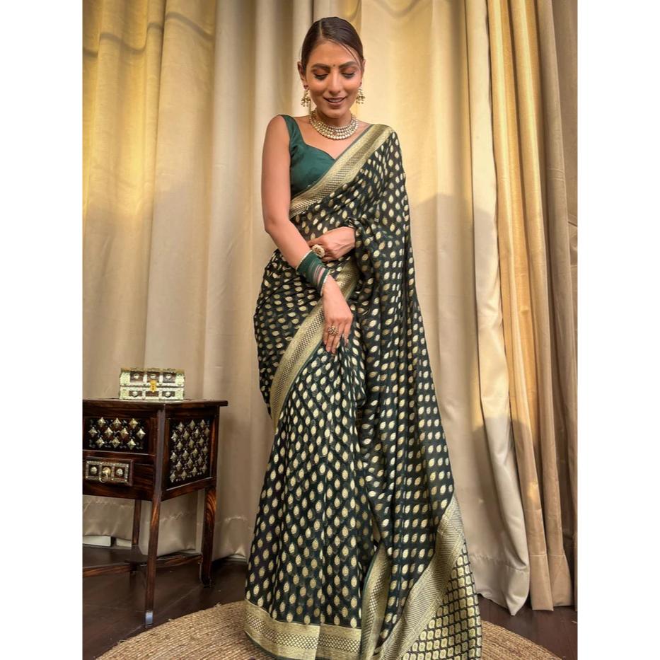 Îmbrăcăminte elegantă unick pentru plivitul și hainele de petrecere saree pentru femei, bluză (Trebuie să fie cusute după mărime și potrivire)