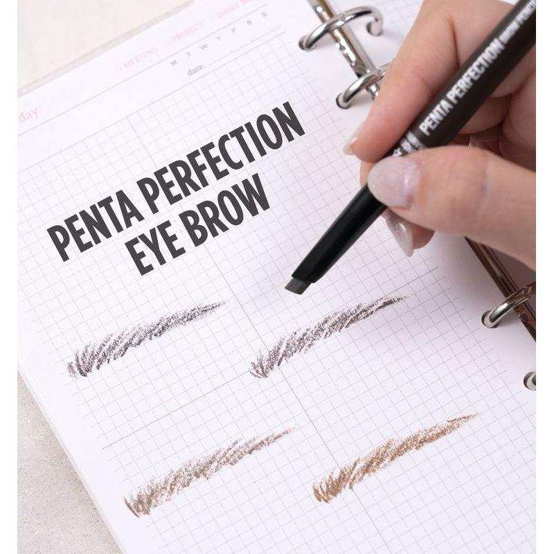 HOLIKA HOLIKA Wonder Drawing Penta Perfection Brow Pencil - 4 Colors