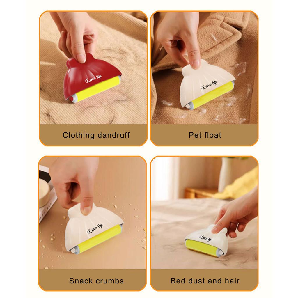 2pcs Reusable Lint Remover Practical Lint Roller For Clothing And Furniture Pet Hair Removers For Pet Owners Daily Use