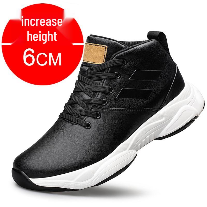 Men's Autumn Casual Breathable Height Increasing Sports Shoes 8CM – Invisible Lift Dad Board Shoes.