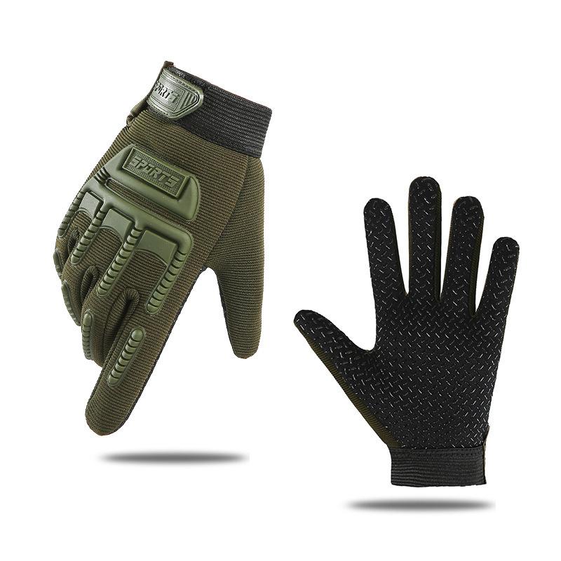 Kinderhandschuhe Radfahren Jungen Taktisch Vollfingerhandschuhe Camo Vier Jahreszeiten Mädchen 2 bis 7 Jahre Kinder Rutschfeste Kletterhandschuhe