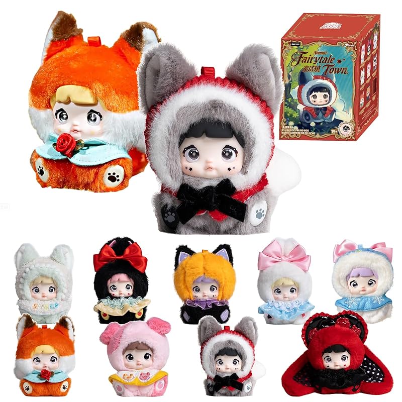 

TOP TOY x Nommi Mee Bao Fairy Tale Town Series Plush Pendant [1 Piece] Gachapon Blind Box Figure Plastic Model Premium Toy Soft Vinyl Birthday Gift