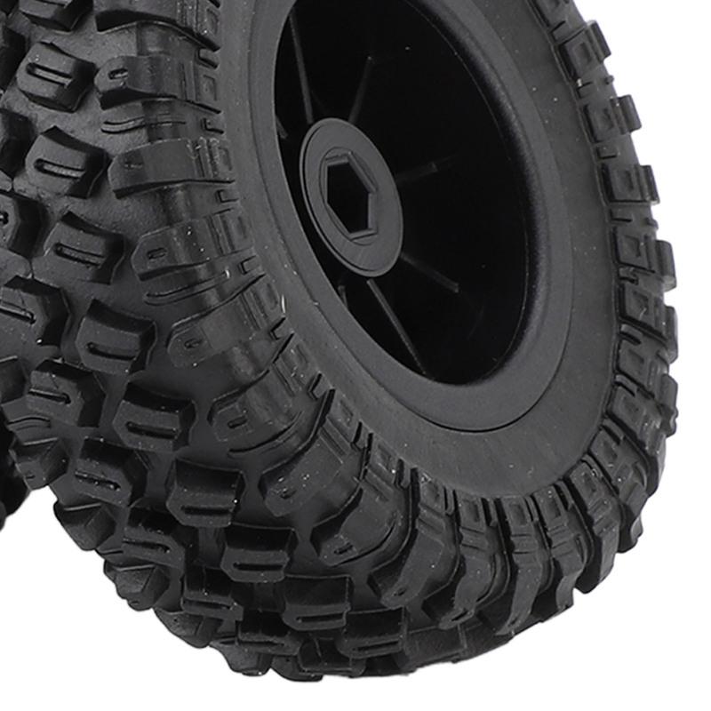 RC Bil Dæk Gummi Solid Fjernstyret Pickup Truck Hjul Dæk Udskiftning til MN82 RC Hjul Dæk RC Lastbil Hjul Dæk