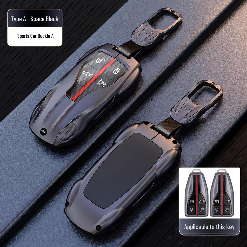 Protective Key Case Cover for Hongqi H5, H7, HS5, HS7 Models