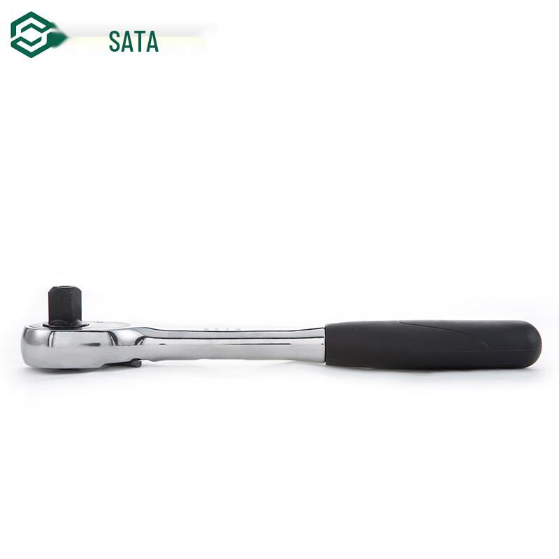 SATA 13902 Professional Quick-Release Ratchet Wrench 1/2 inch Drive, 10 inch Length