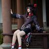 Impact Hutao Cosplay Costume Shoes Uniform Wig Chinese Style Halloween Costumes for Women Game Hu Tao