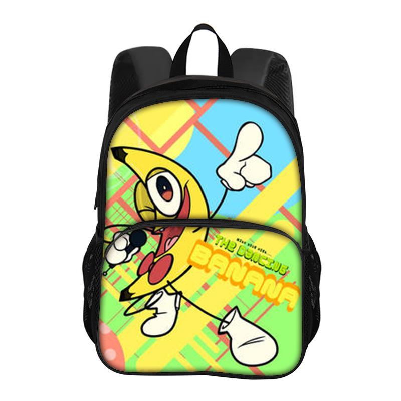 Students Kids School Bags Shovelware Brain Game with Front Pocket Backpack Travel Large Capacity Backpack for Girls Boys Bookbag