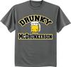 Funny Beer Shirts Drunky McDrunkerson Bar Crawl Tee