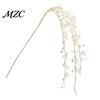 Mantelpiece Holiday Accents Faux Crystal Christmas Tree Picks, Acrylic White Glitter Sprays for Decor And Clear Faceted Beads Wreath Centerpieces,