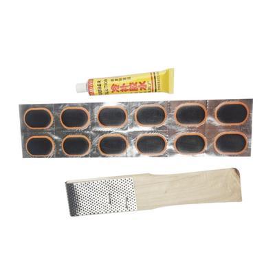 YARNOW Bicycle Rubber Patch and Adhesive Tire Patch Set, Elastic,