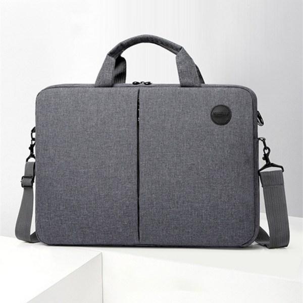 Pospipic Daily Basic Laptoptasche mit Schultergurt, grau
