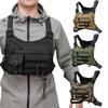 Outdoor Vest Multi-Functional Waterproof Wear-resistant Backpack Men's Chest Bag for Hunting Fishing Camping