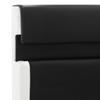 LED Illuminated Bed Frame without Mattress Black 120 x 200 cm