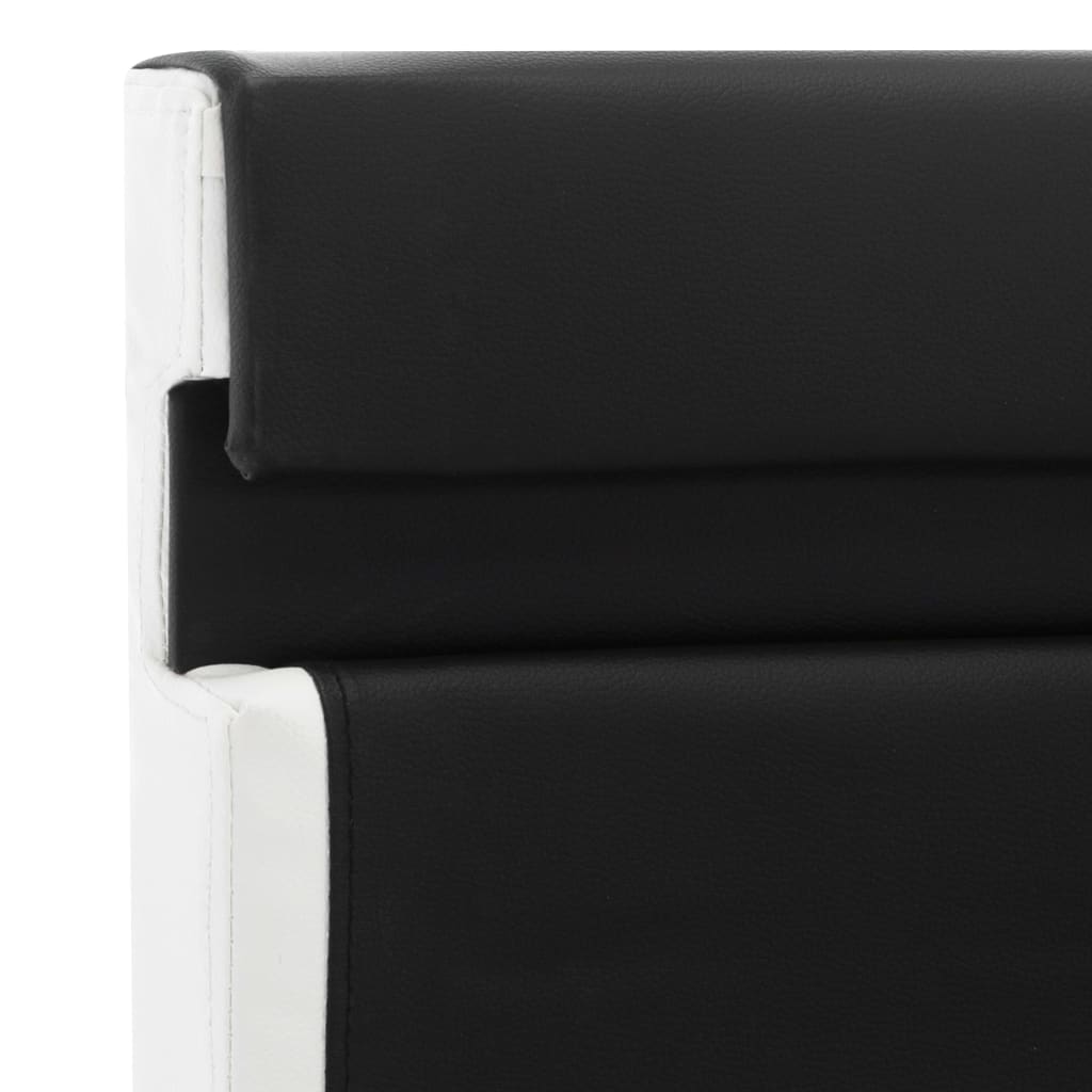 LED Illuminated Bed Frame without Mattress Black 120 x 200 cm