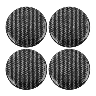 Wheel Center Cap Sticker Wheel Sticker Clear Resin Carbon