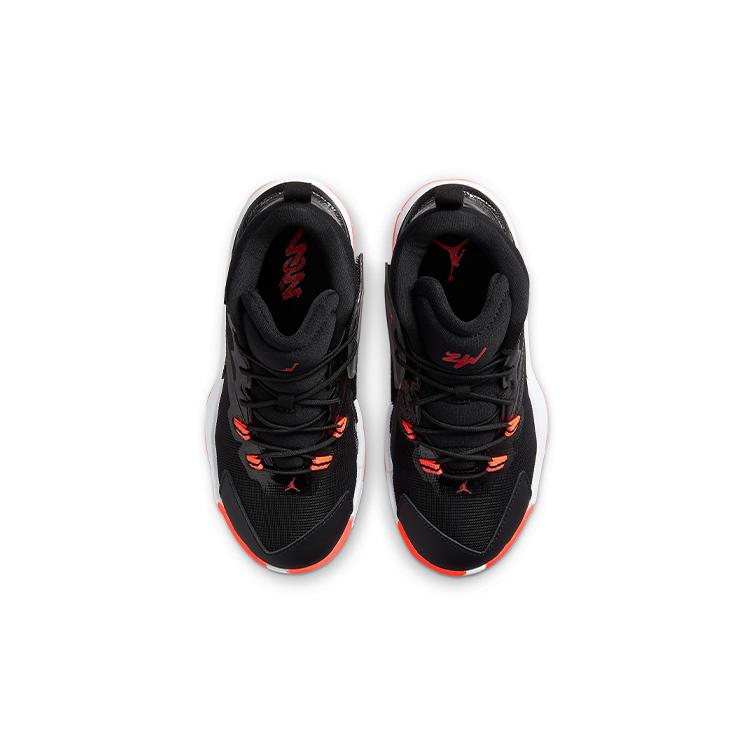 New Jordan Zion 1 Infrared Zion, Infrared Mid Top Performance Basketball Shoes Black Children Aged 3 7 Years Old DC2024-006