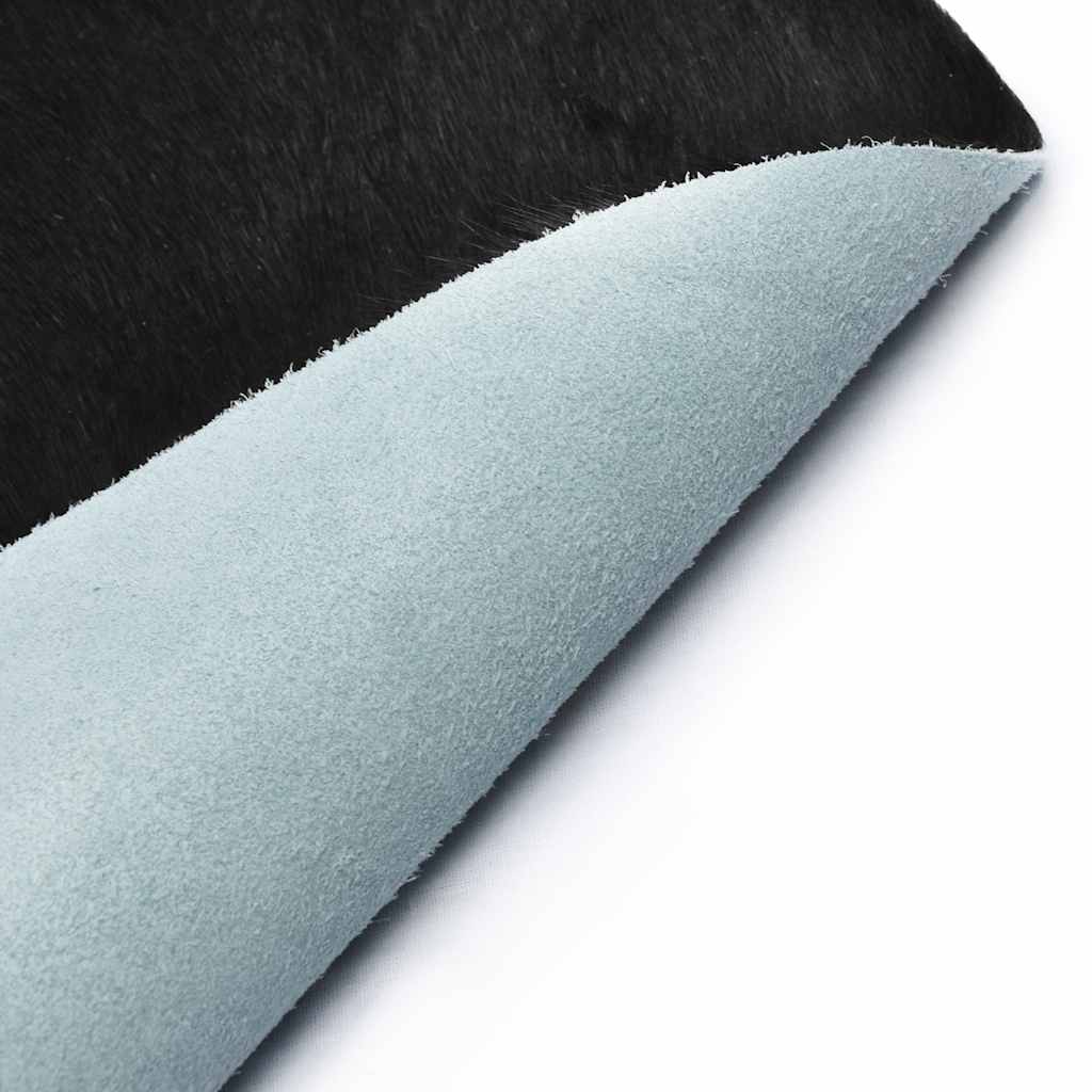 Vidaxl Cowhide Rug, Black and White, 180X220 Cm
