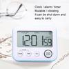Digital Timer with Loud Alarm Large Screen Mute ON/Off Switch Kitchen Timer with Hanging Hole Bracket Time Reminder Tool for Home