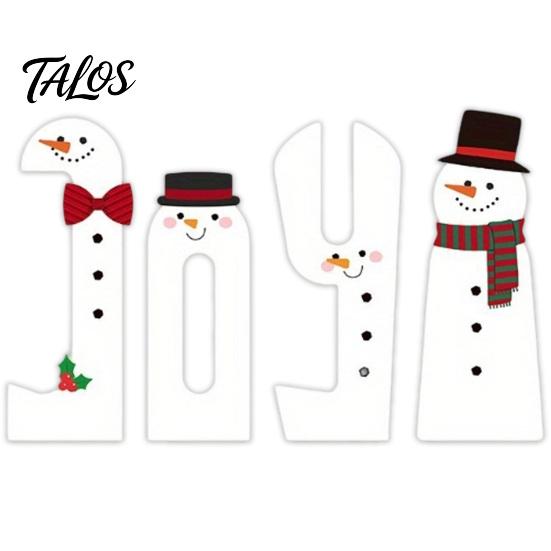 Vintage Style Christmas Signs Wooden Tiered Tray Decor, Santa Reindeer Snowman Figurines Festive Elk for Holiday Tabletop Decorations And Rustic Home
