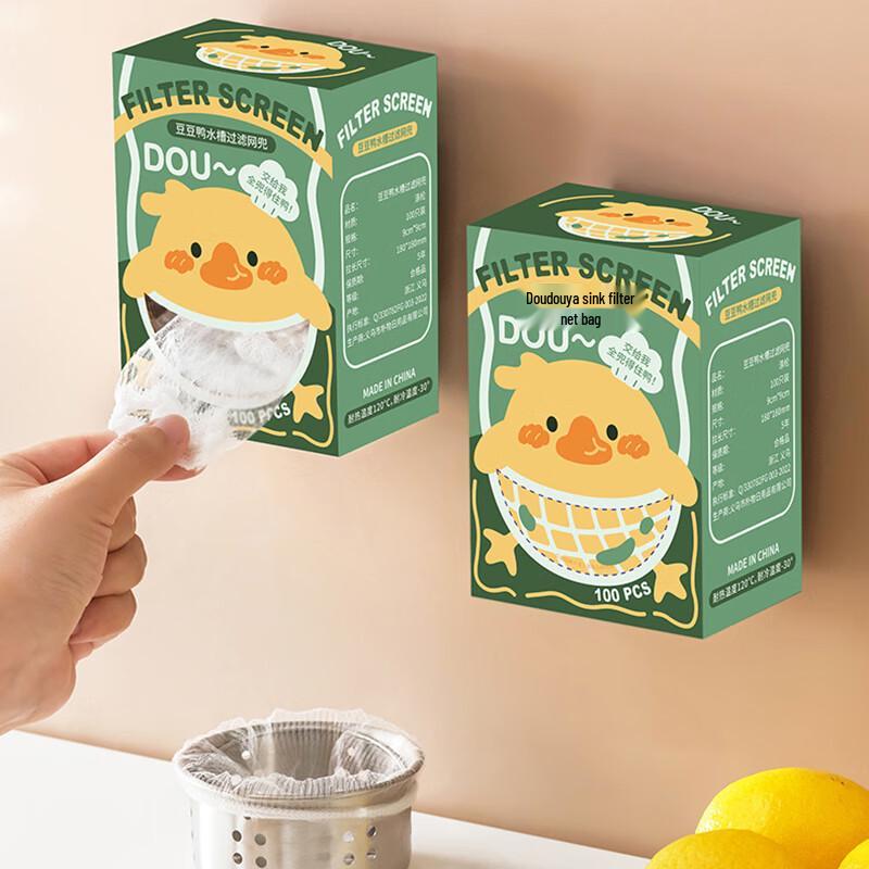 Одноразовые мешки-сетки для раковины