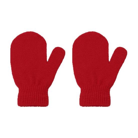 1 Pair Children Winter Gloves Soft Comfortable To Wear Good-looking Wide Application Lightweight Windproof Acrylic Full Finger Knit Gloves for Outdoor