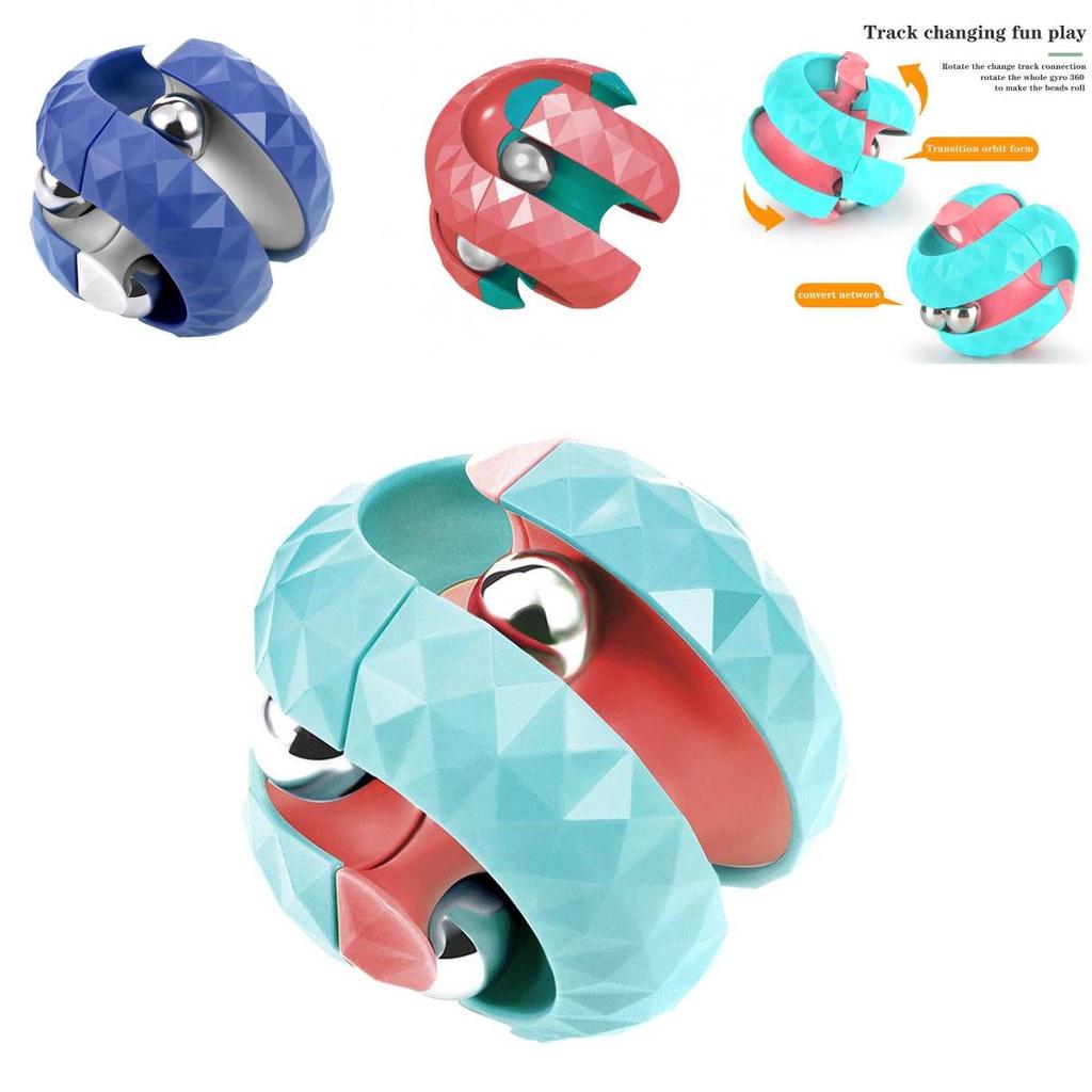 Cool Fidget Spinner Ball Kids Adults Decompress Puzzle Gift