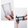 Sleek Acrylic Drink Cups 210ml 300ml 360ml Transparent Stackable for Family Meals