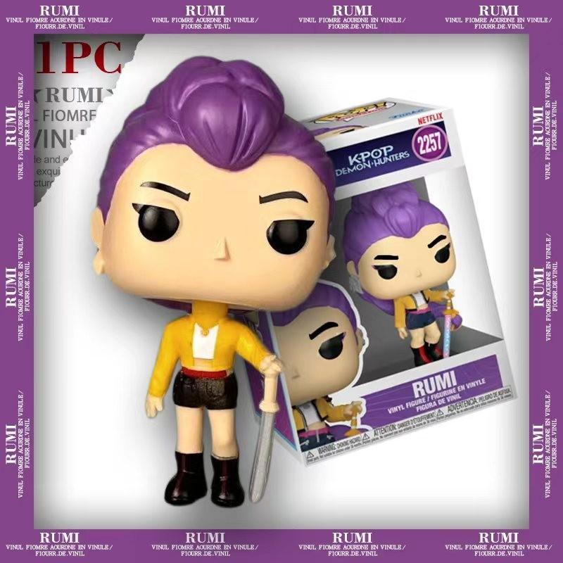 Roztomilá K-pop Anime Figurka PVC Lovci Démonů Rumi Zoey Mira Saja Vinylová Soška Dětský Dárek