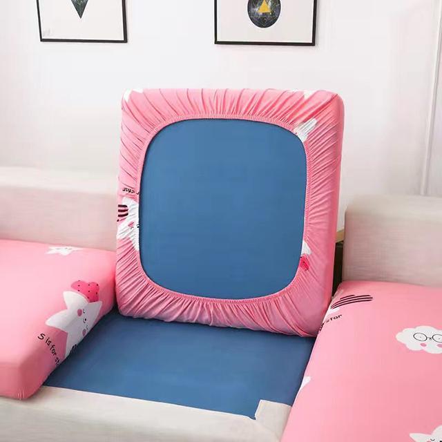 Elastic Sofa Seat Cushion Covers For Living Room Sofa Slipcovers Sectional Corner L-Shape Chair Protector Couch Cover 1234 Seat