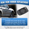 Vetro Lente Specchietto Retrovisore Laterale Riscaldato Sinistro/Destro Per Chrysler 300 Dodge Charger 2011-2026 68101147AA 68101146AA