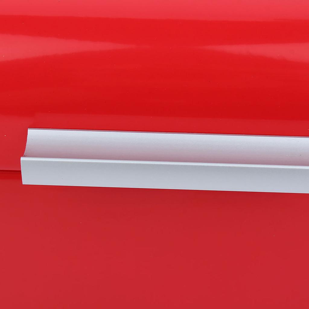 Solid Color Retro Metal Bread Bin Box Large Capacity Kitchen Storage Container