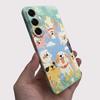 Cartoon Dog Pattern Glossy Film Hard PC Phone Case for Google Pixel 7 7a 8 8a 9 9a Pro XL 5G