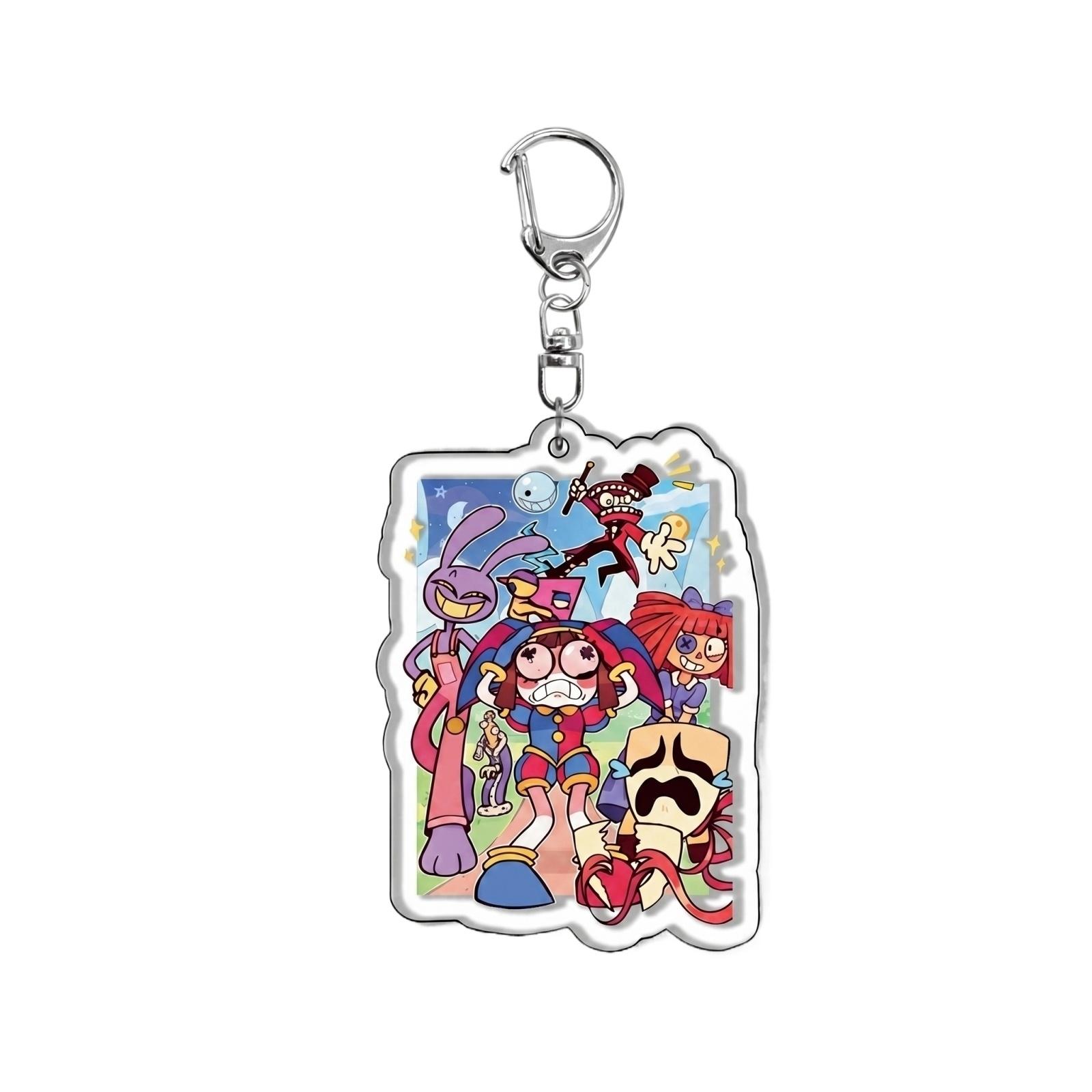 

Acrylic Keychain, Fun Looking, Suitable For Both Boys And Girls One Size