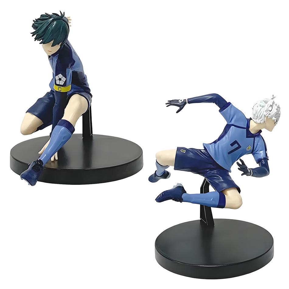 Blue Lock Anime Figure Isagi Yoichi Chigiri Hyoma Bachira Meguru Nagi Seishiro Action Figures Collection Model Figurine Doll Toy