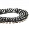 Economical 4/6/8/10/12mm Obsidian Stone For Jewelry Making Handmade Black Round Loose Beads DIY Bracelet Necklace Anklet Earring